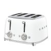 توستر چهار اسلایس اسمگ مدل TSF03 | SMEG Toaster 4x4 White 2
