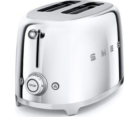 توستر دو اسلایس اسمگ TSF01 | Smeg steel toaster 7