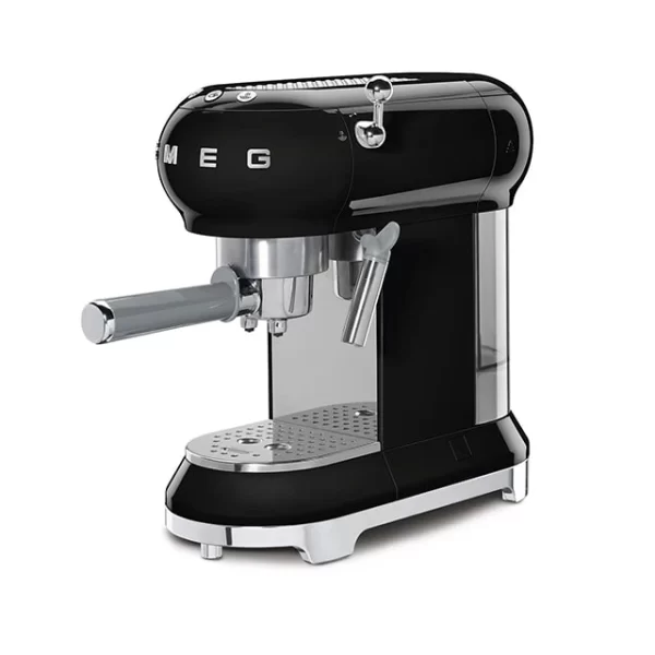 اسپرسو ساز مشکی اسمگ مدل ECF01 | Smeg Espresso Maker Black 2
