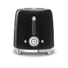 توستر 2 اسلایس کوچک مشکی اسمگ مدل TSF01 | Smeg Little Toaster 2 Slice Black 3